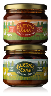 Burtons Lane Tomato Kussaundi & Brinjal Pickle Hero Image